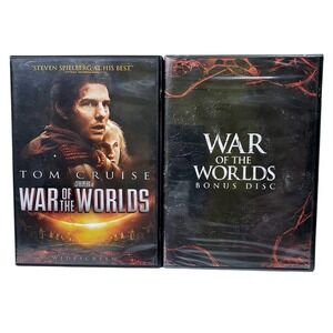 War of the Worlds & Bonus 2 DVD‎ Tom Cruise Steven Spielberg Widescreen Special